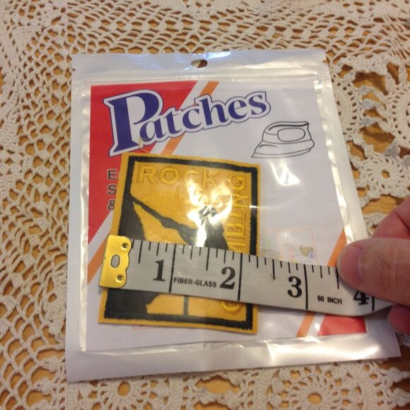 Crafts bundle, embroidered outdoorsy sew-on & iron-on patches - Picture 7 of 8